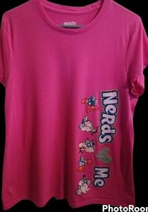 Junkfood "Nerds Love Me" Super Soft T-shirt Size Extra Large